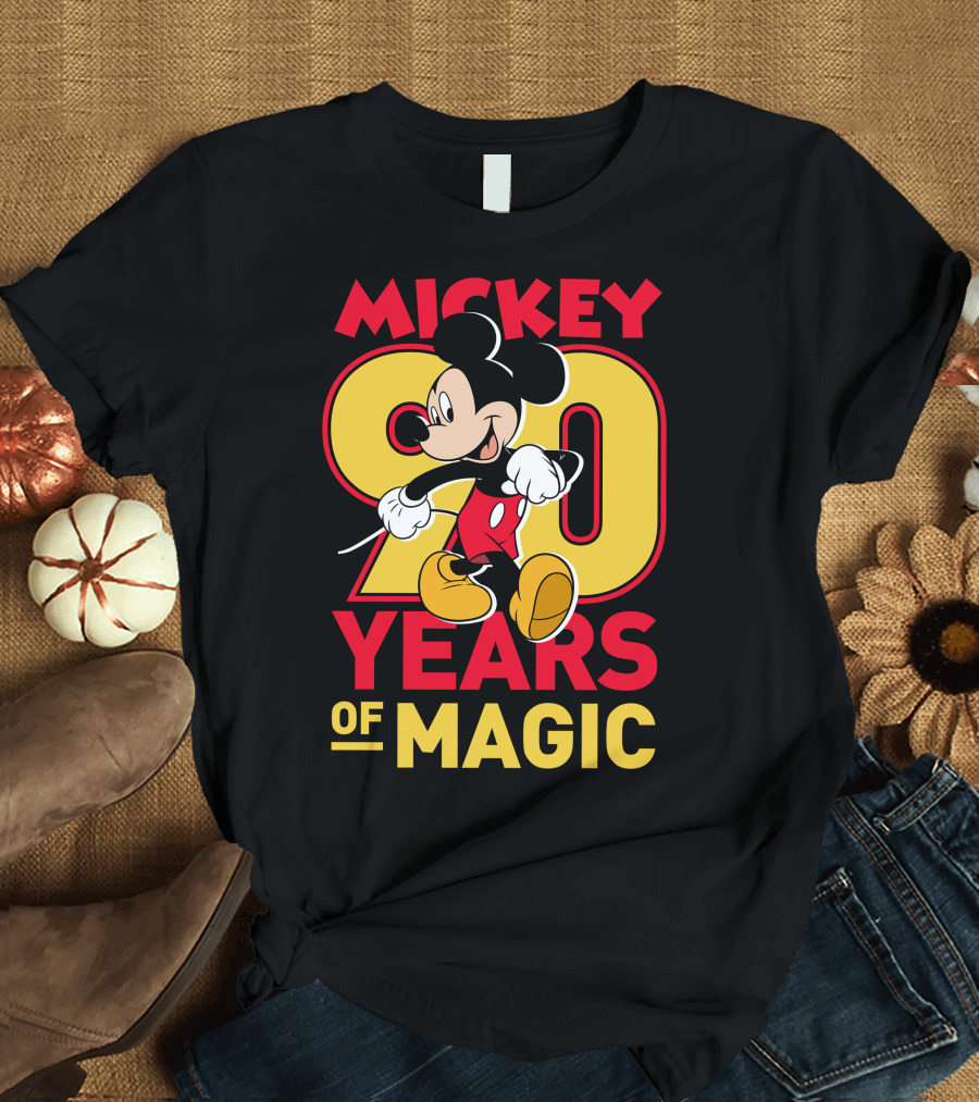 Mickey Mouse 90 Years of Magic Disney T-Shirt