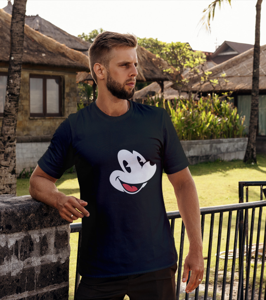 Disney Mickey Mouse Face Classic T-Shirt