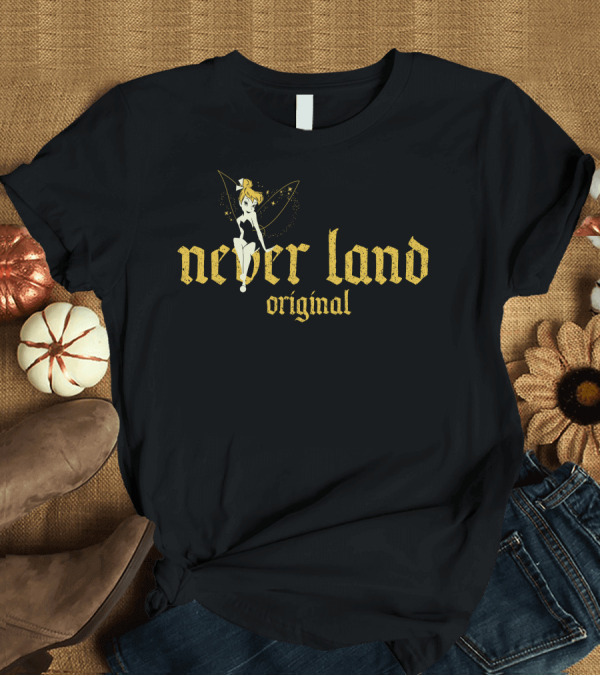 T-Shirt: Disney Tinker Bell Never Land Original T-Shirt Disney Tinker Bell Never Land Original T-Shirt