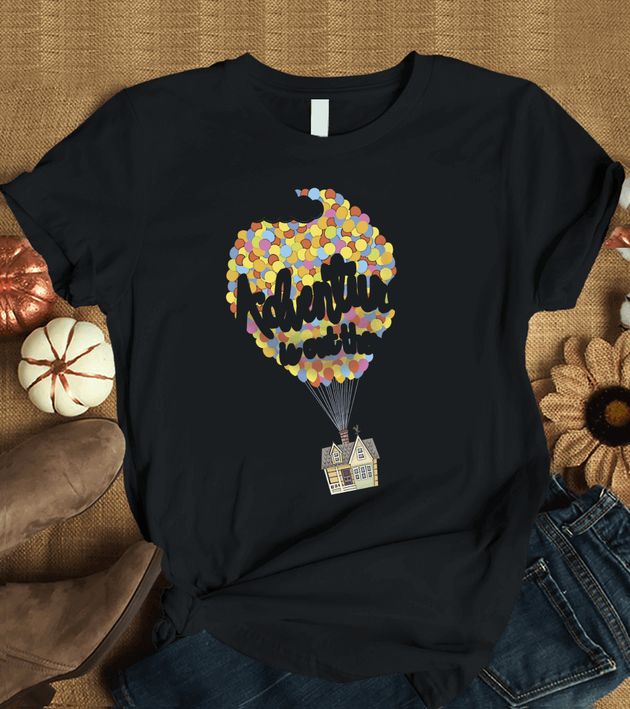 Adventure is Out There Disney Pixar Up House Balloon T-Shirt