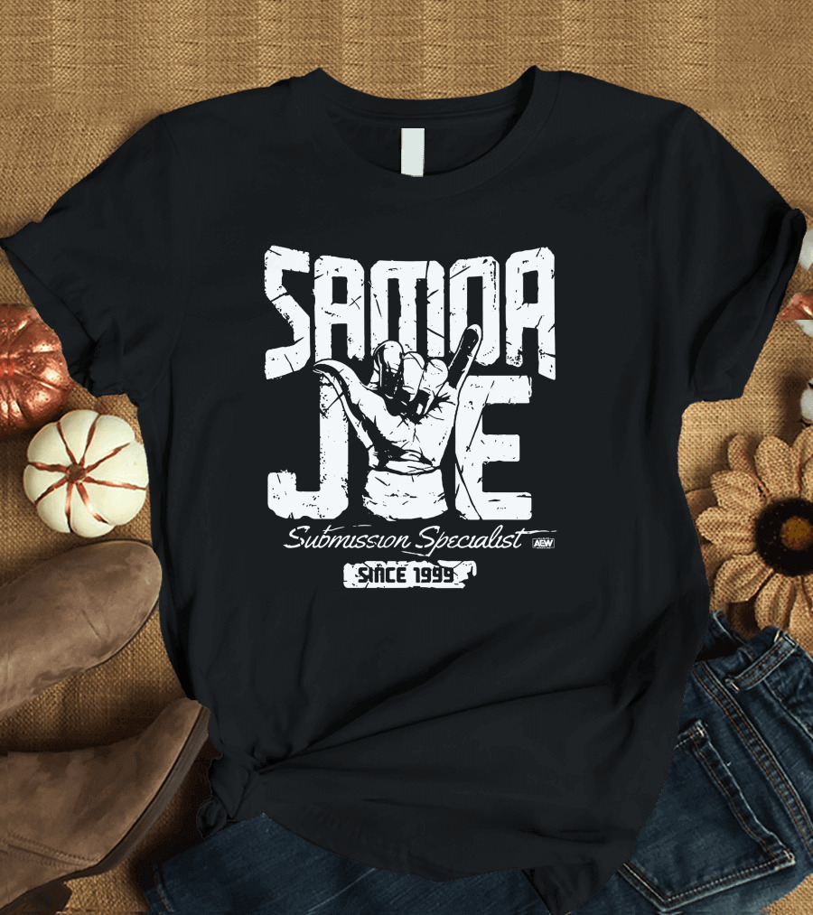 AEW Samoa Joe Submission Specialist Hand Symbol Since 1999 T-Shirt