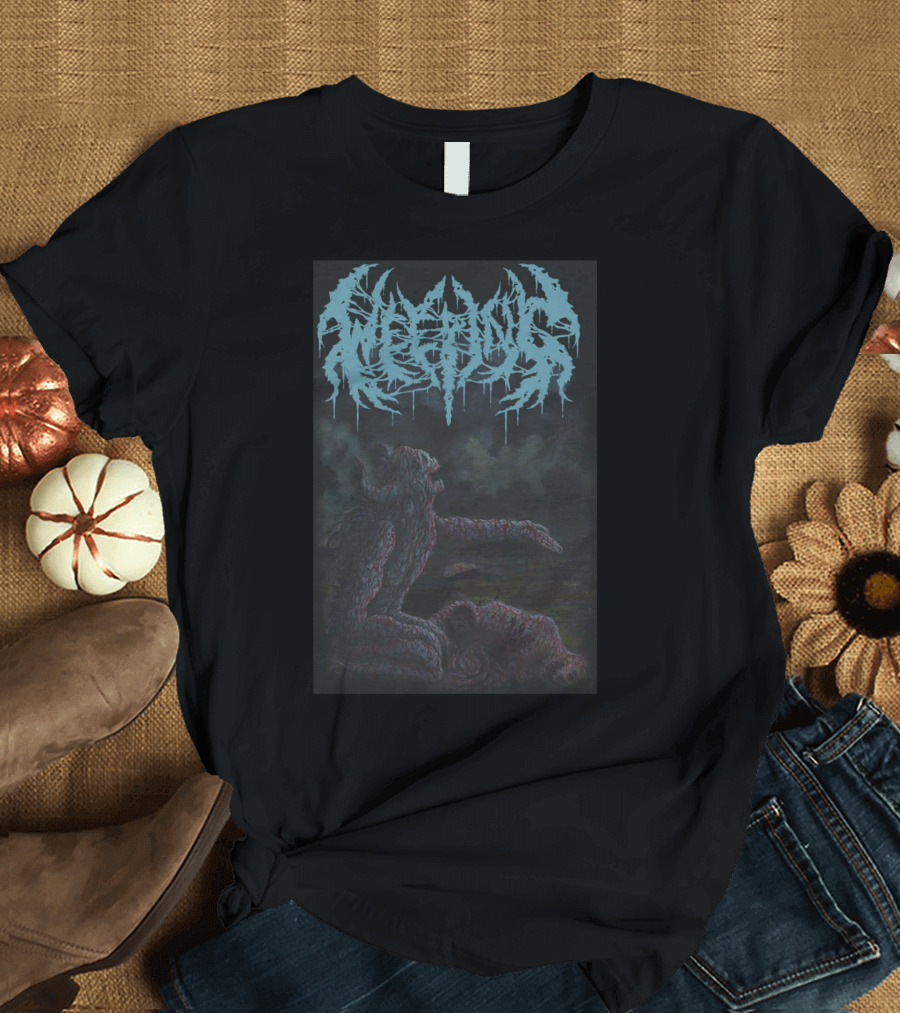 Nightshift Merch Awestruck Creature Under Moonlit Clouds T-Shirt