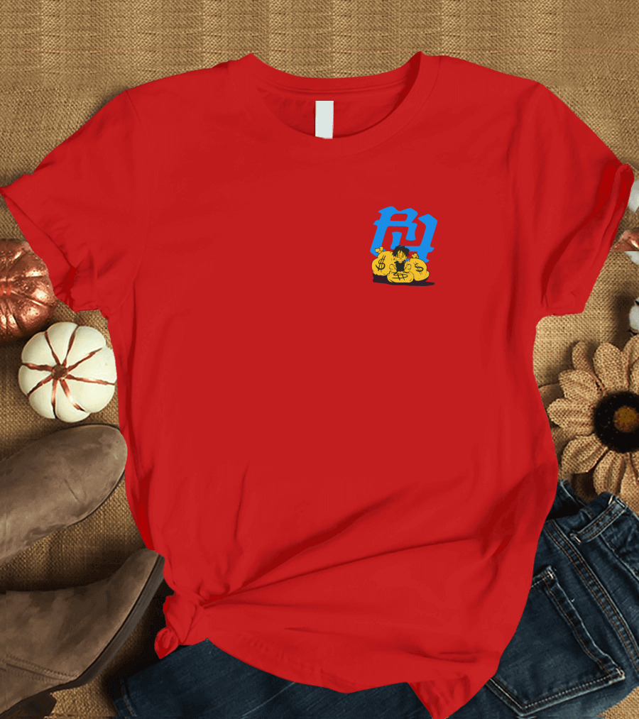 REALLY RICH Money Bags and Dollar Sign T-Shirt