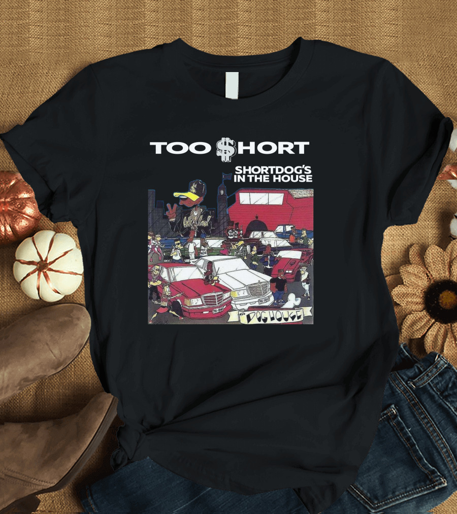Too Short Short Dog's In The House Dog House Urban Scene T-Shirt