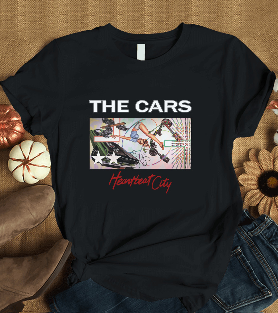 The Cars Heartbeat City Album T-Shirt