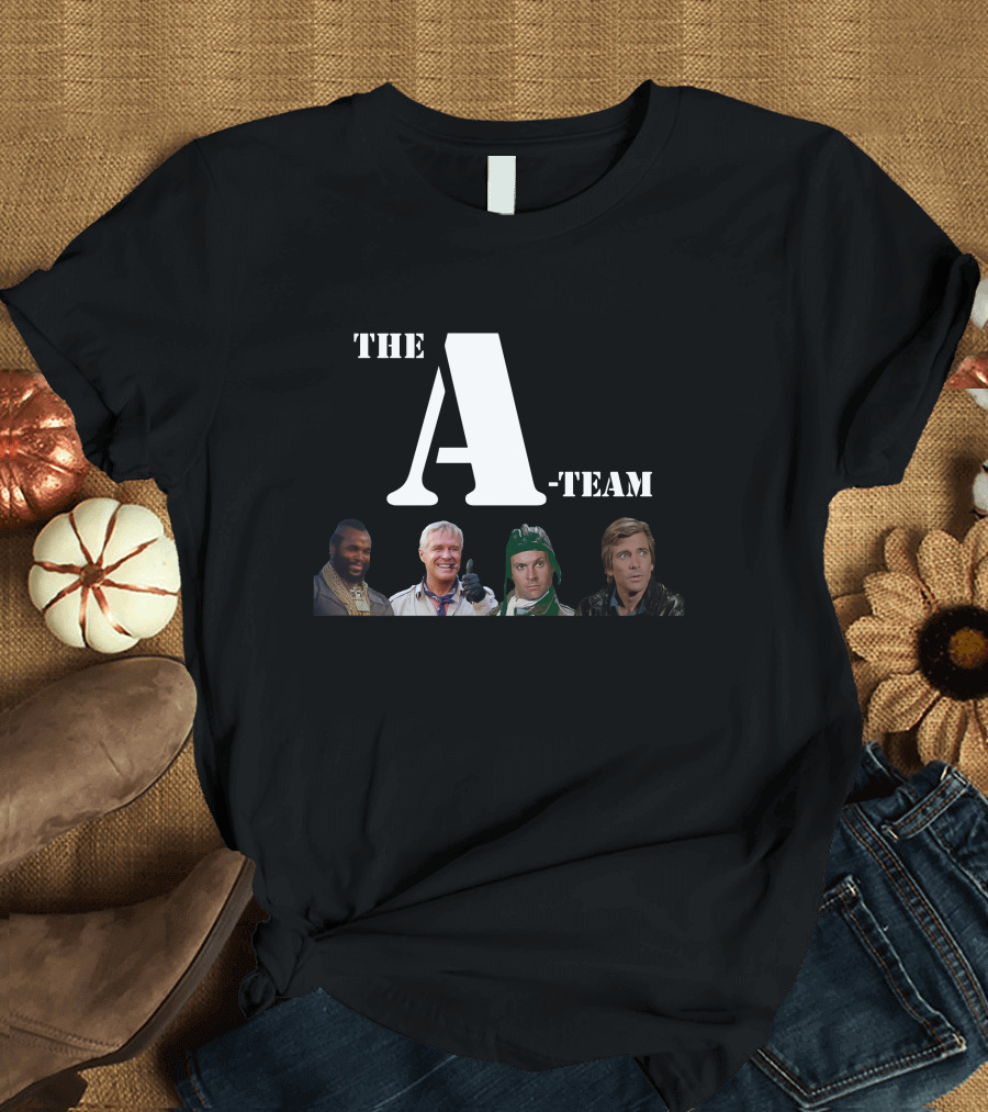 The A-Team TV Characters Iconic Group T-Shirt