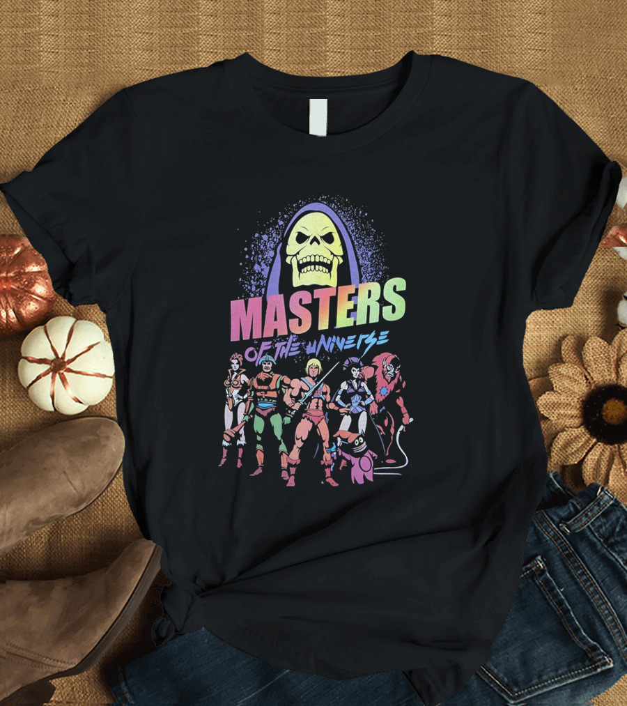 Masters of the Universe He-man and Characters Skeletor T-Shirt