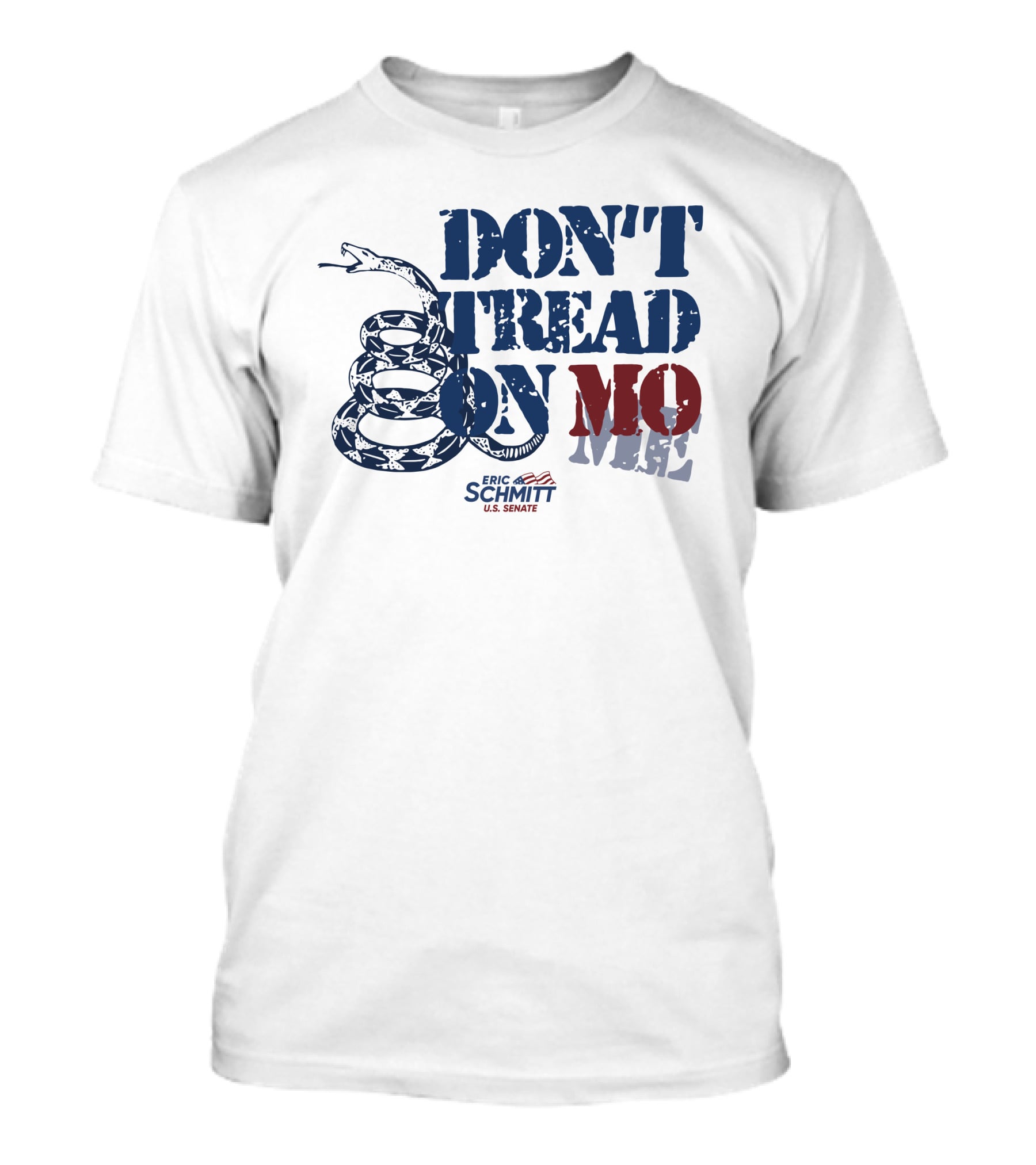Don't Tread On Mo Eric Schmitt U.S. Senate Campaign Snake T-Shirt