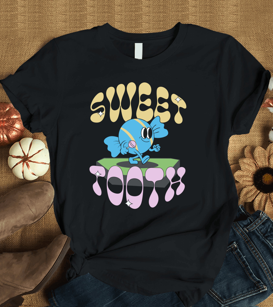 Sweet Tooth Candy Character Fun T-Shirt