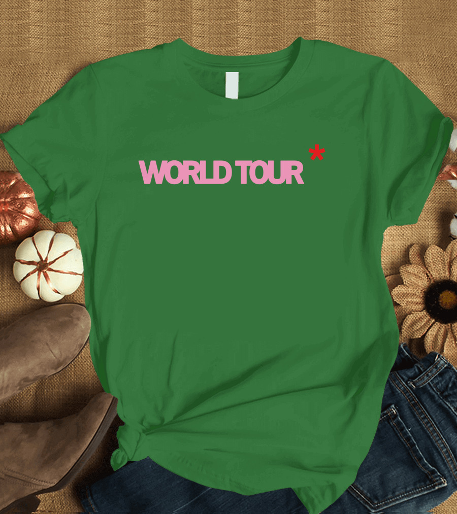 World Tour Justin Bieber Merch T-Shirt
