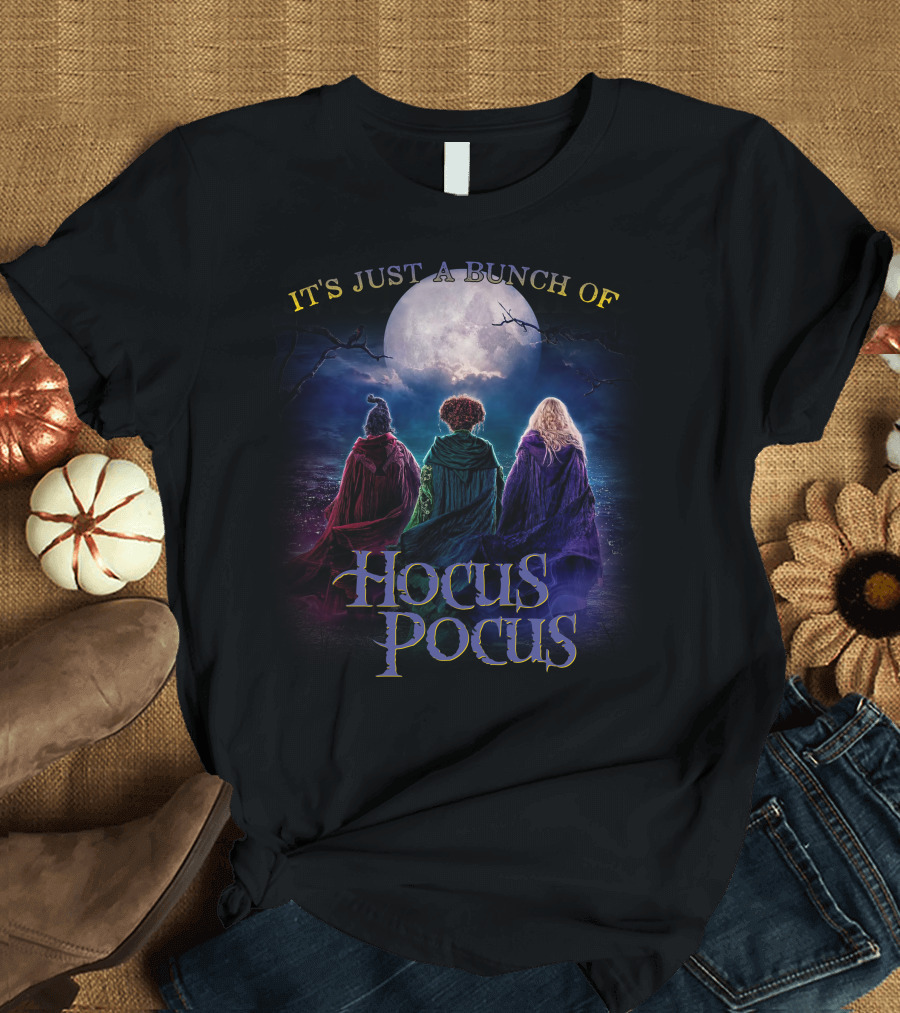 It's Just a Bunch of Hocus Pocus Moon Trio T-Shirt