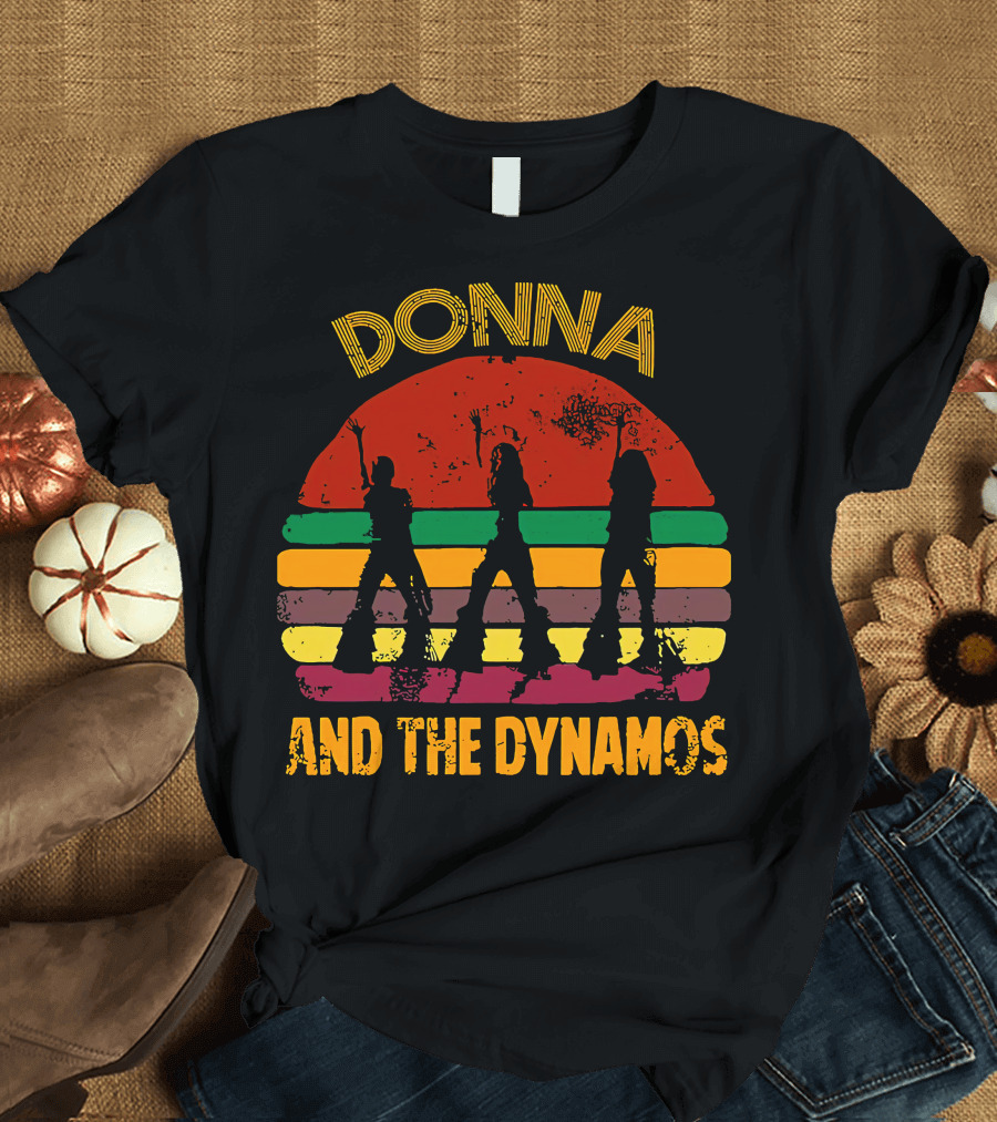 Donna and the Dynamos Meryl Streep Retro T-Shirt