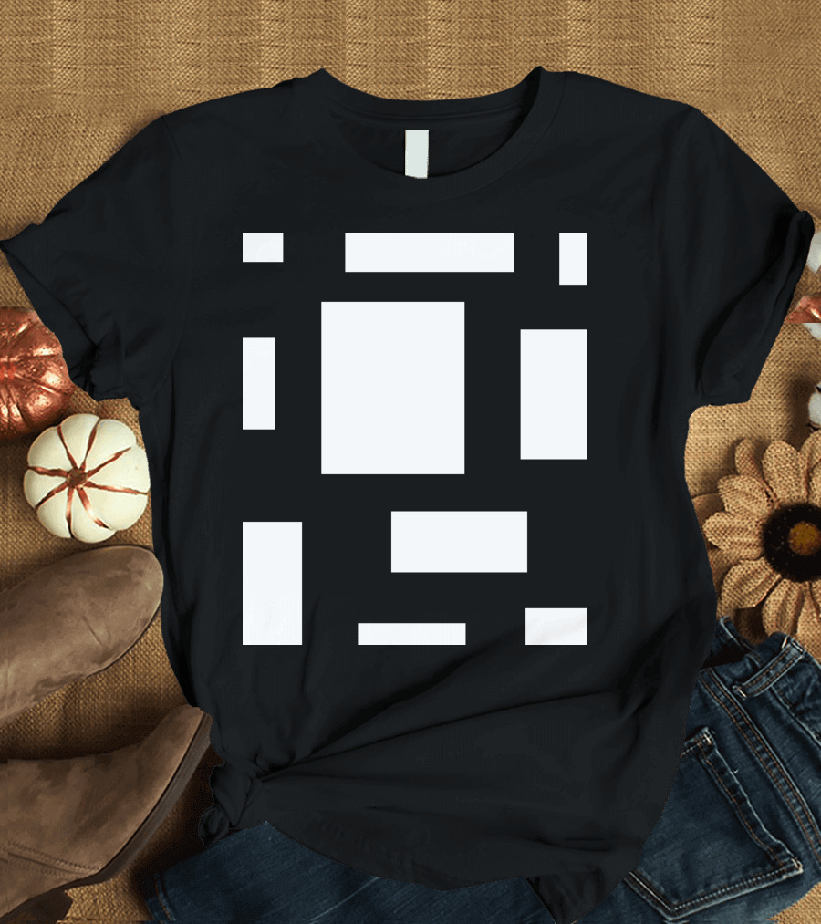 CAMP MAU 2 MAT BL Block Geometric T-Shirt