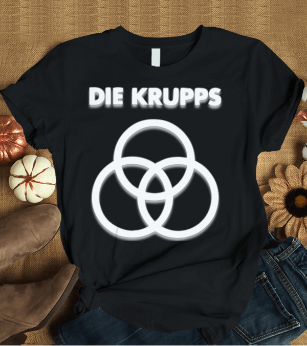 T-Shirt: Die Krupps Germany Band Iconic Circle T-Shirt Die Krupps Germany Band Iconic Circle T-Shirt