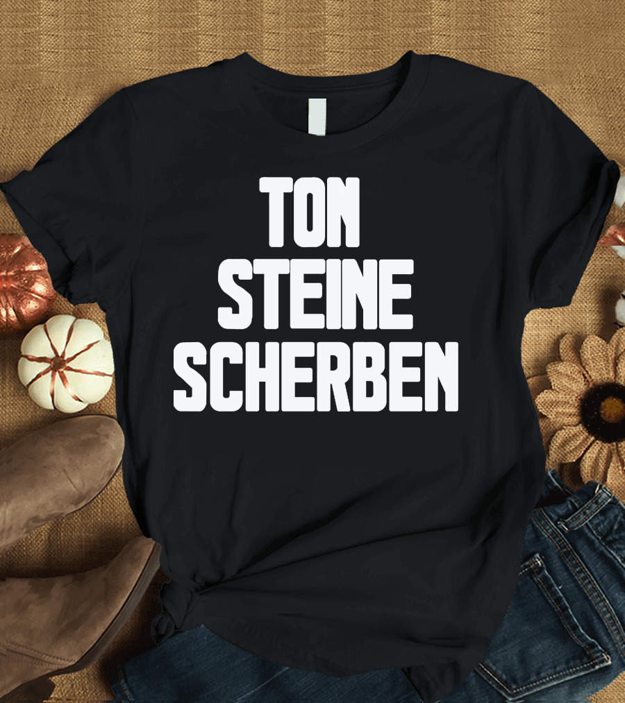 Ton Steine Scherben Germany Rock Band Iconic T-Shirt