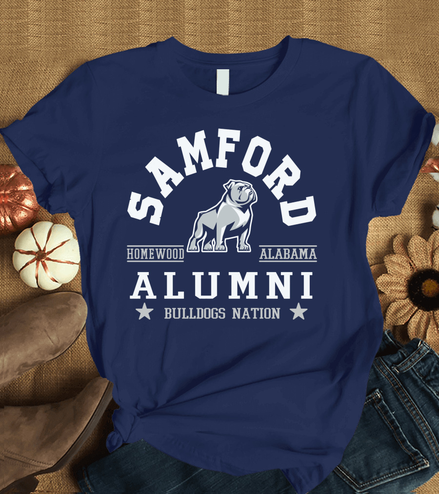 Samford Alumni Homewood Alabama Bulldogs Nation T-Shirt