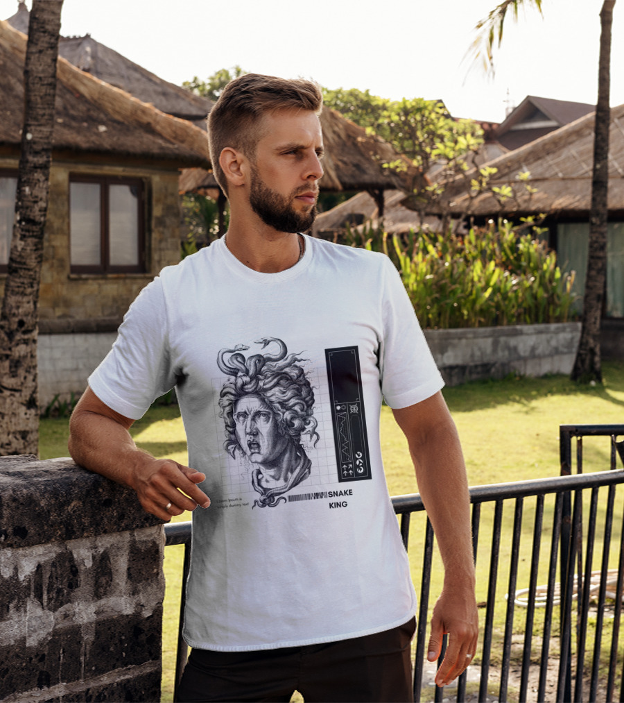 Medusa Snake King T-Shirt