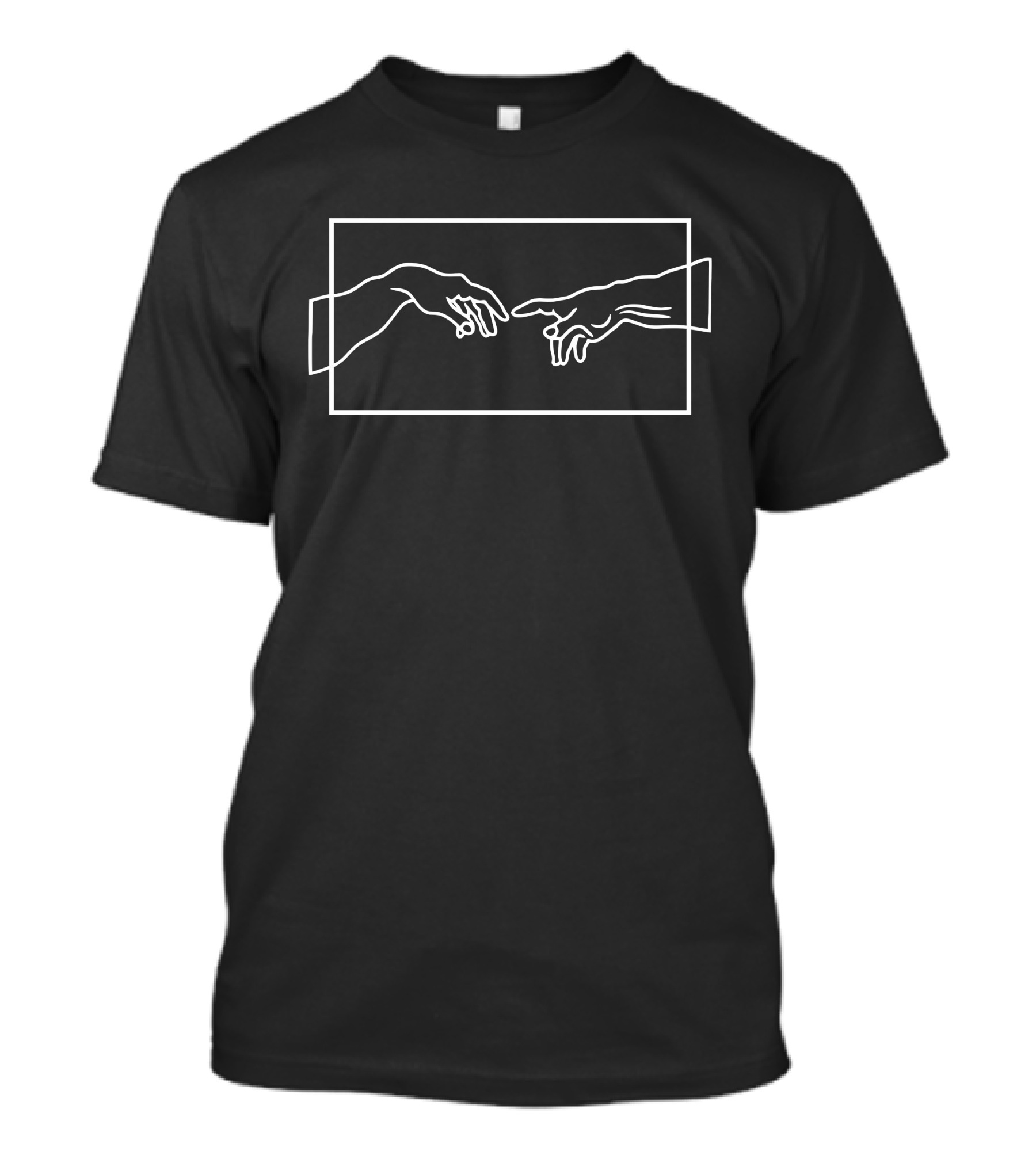 The Creation Of Adam Hand Gesture Hold Hands T-Shirt