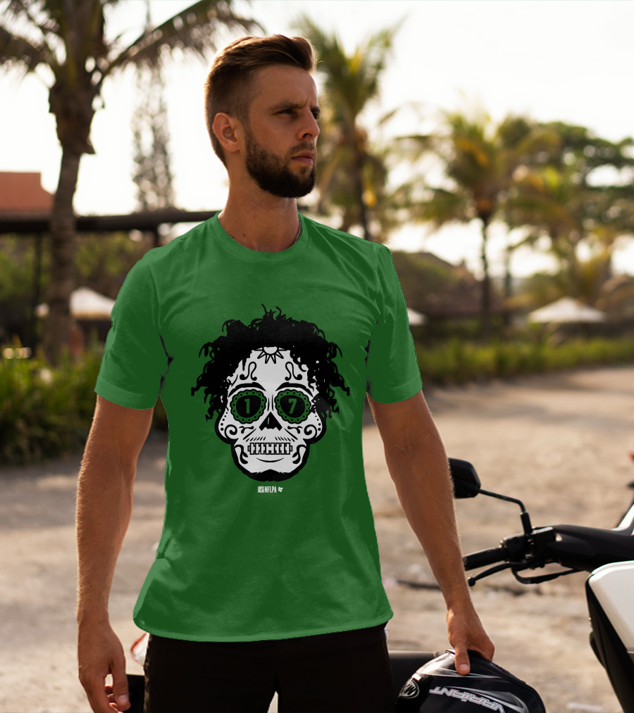 Garrett Wilson Sugar Skull 17 T-Shirt