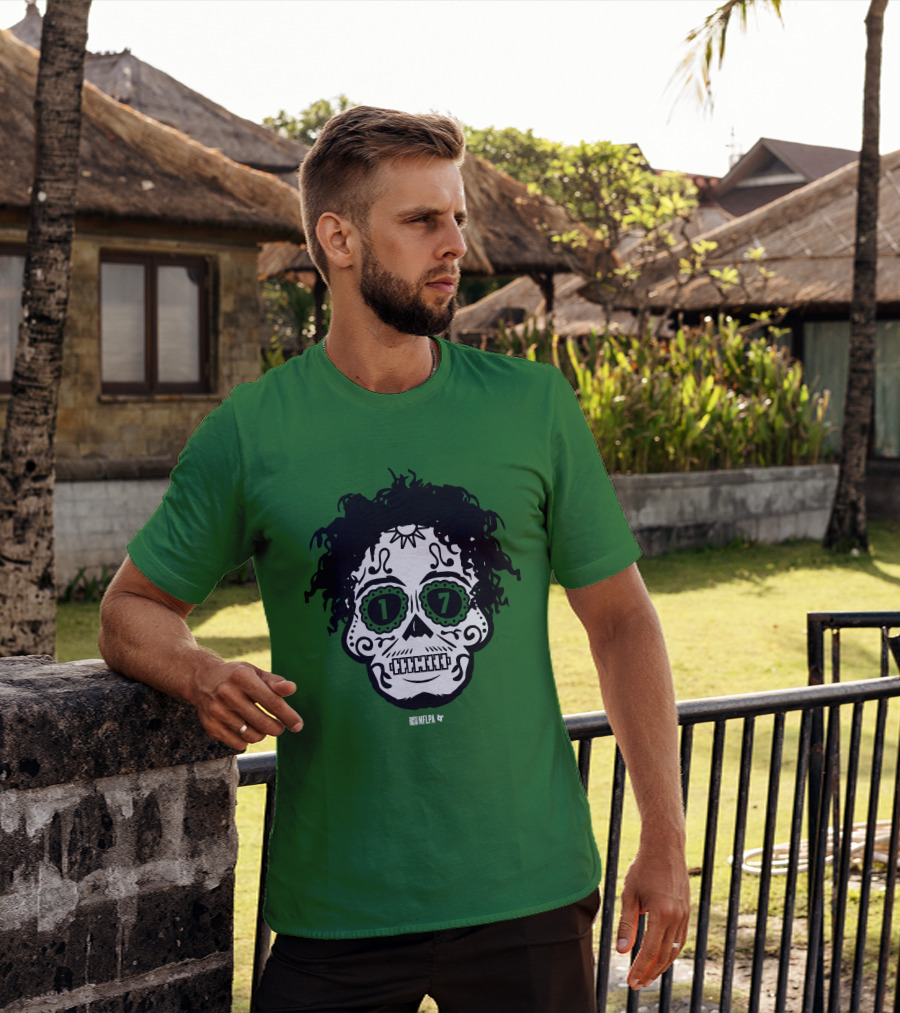 Garrett Wilson Sugar Skull 17 T-Shirt