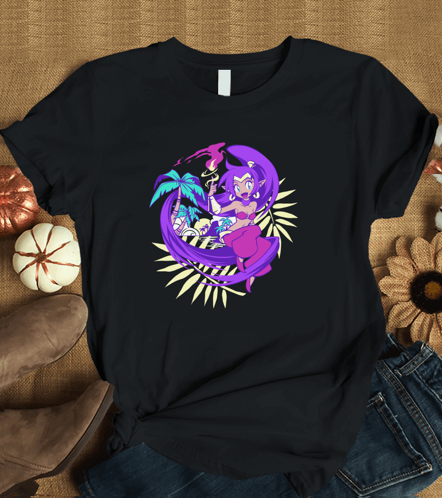 Shantae Tropical Trickster Palm Magic Fusion T-Shirt