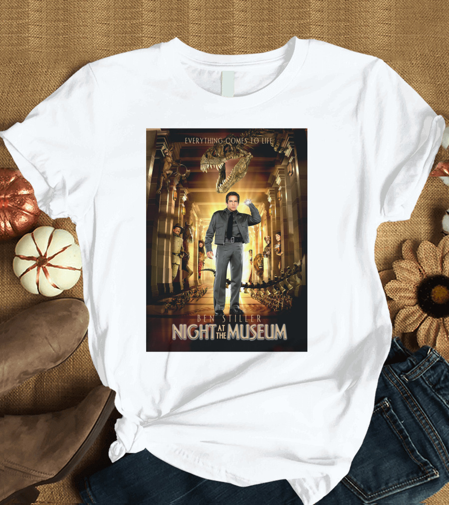 Night at the Museum Everything Comes to Life Ben Stiller T-Shirt