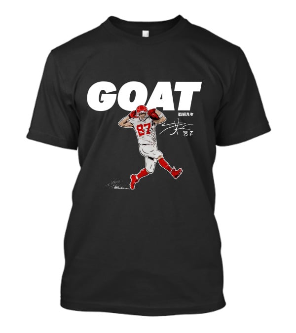GOAT 87 NFLPA Kansas City Chiefs Te Signature T-Shirt