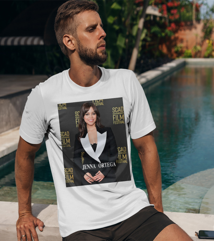 SCAD Savannah Film Festival Jenna Marie Ortega Wednesday Netflix Fashion T-Shirt