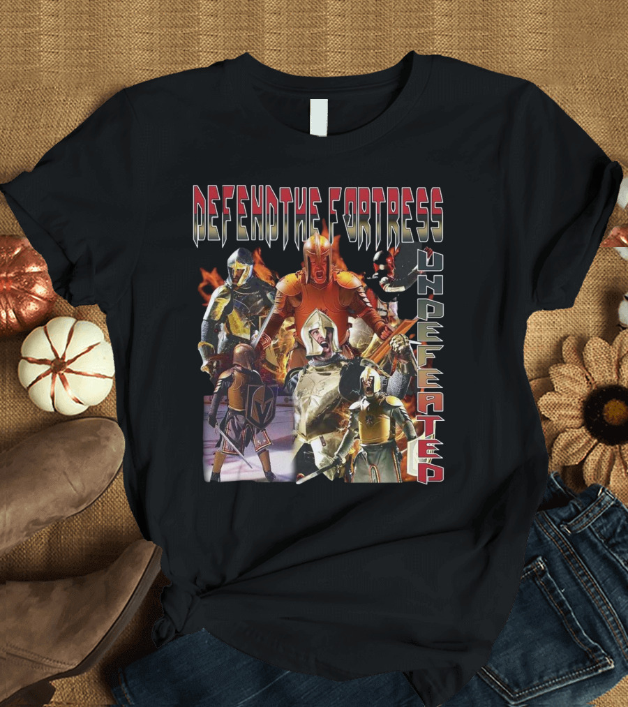 Defend the Fortress Undefeated Knight T-Shirt