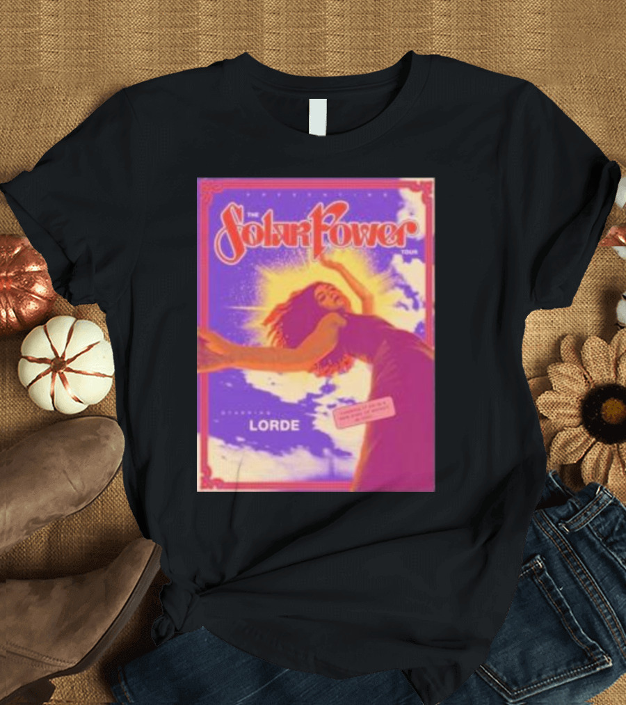 The Solar Power Tour Featuring Lorde Dreamy Sunset T-Shirt