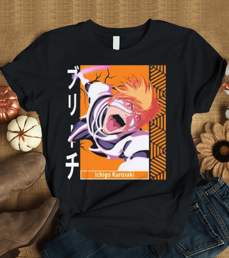 Bleach Ichigo Kurosaki Anime Manga Character T-Shirt