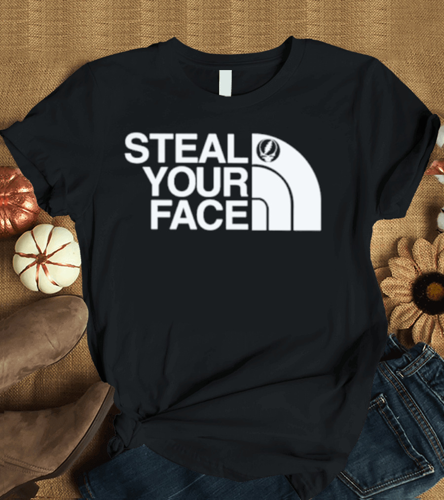 Steal Your Face Grateful Dead North Face T-Shirt
