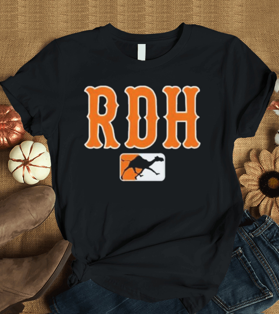 Campbell Baseball RDH Camel T-Shirt