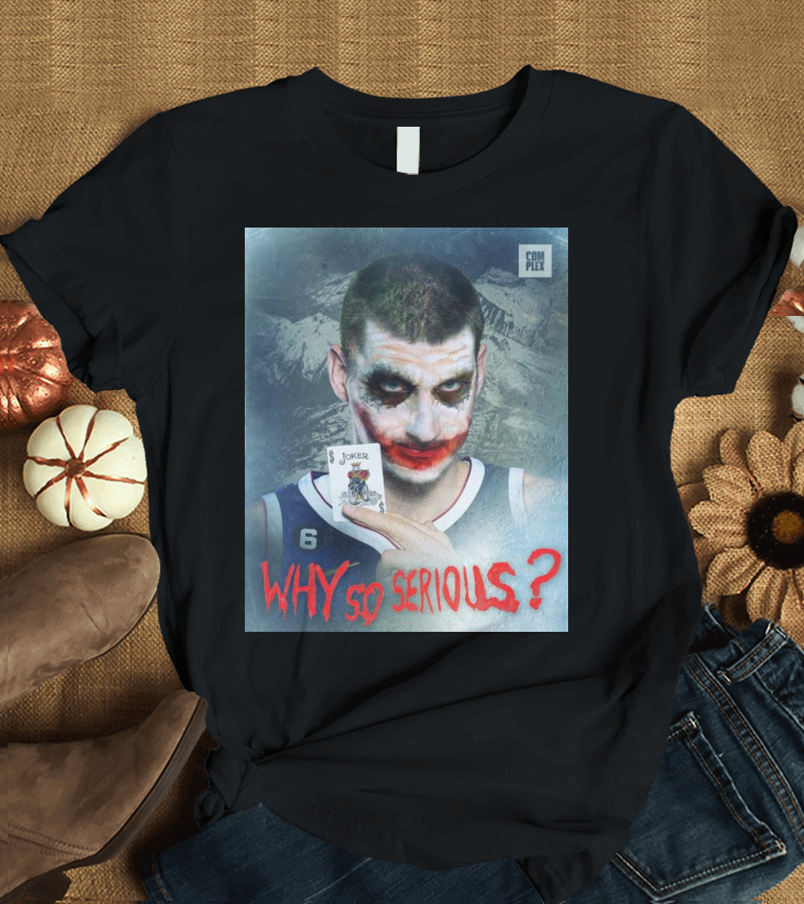 Complex Sports Why So Serious Nikola Jokic Joker Card T-Shirt