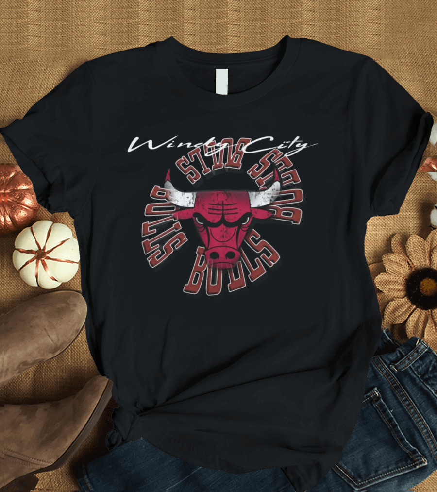 Windy City Bulls Logo House Of Highlights Shop Kot4Q Collaboration T-Shirt