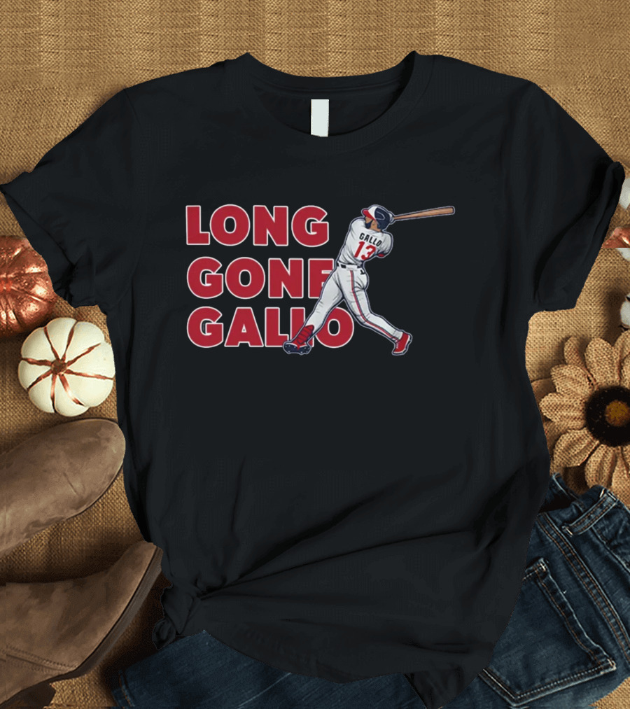 Long Gone Gallo Minnesota Baseball Player Number 13 T-Shirt