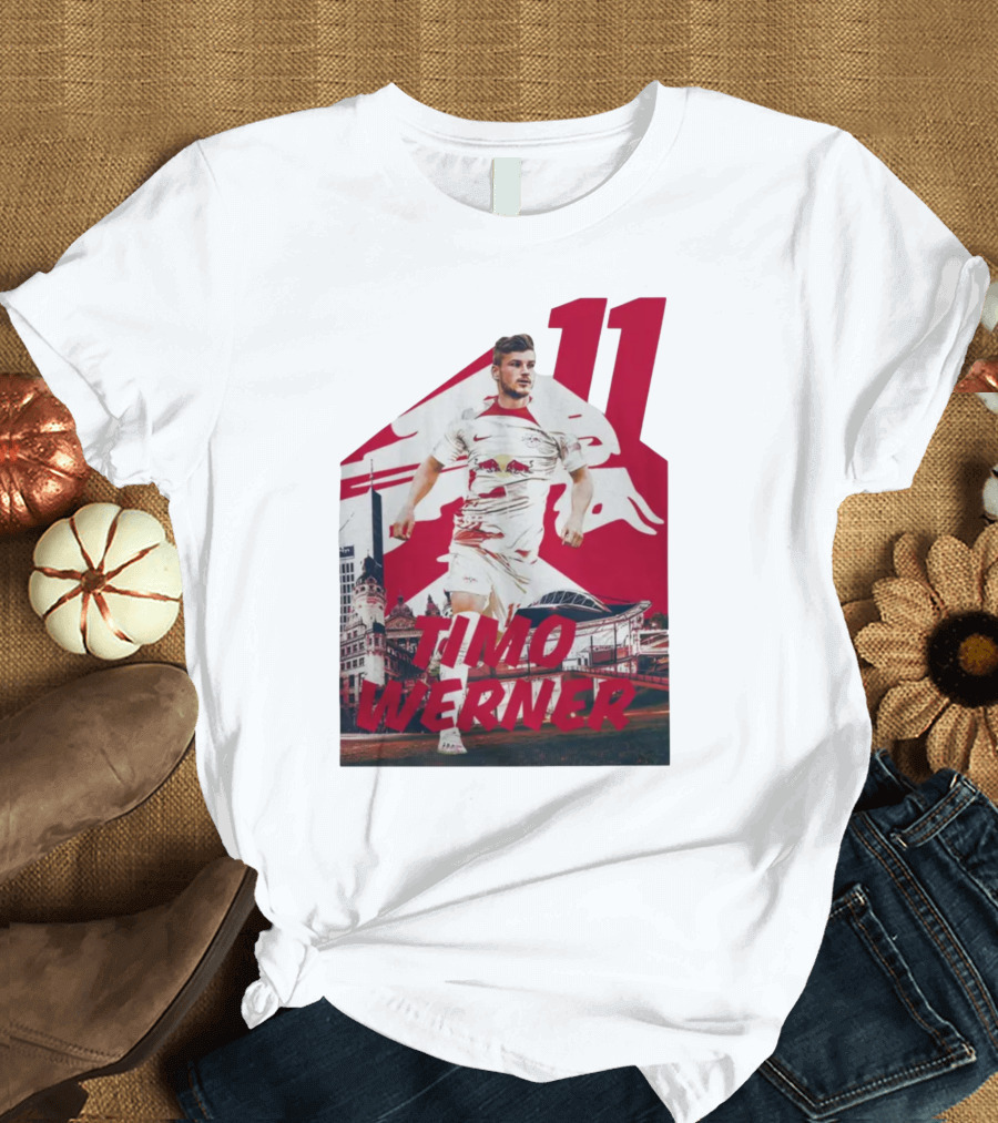 Timo Werner RB Leipzig Red Bull Shop 11 T-Shirt