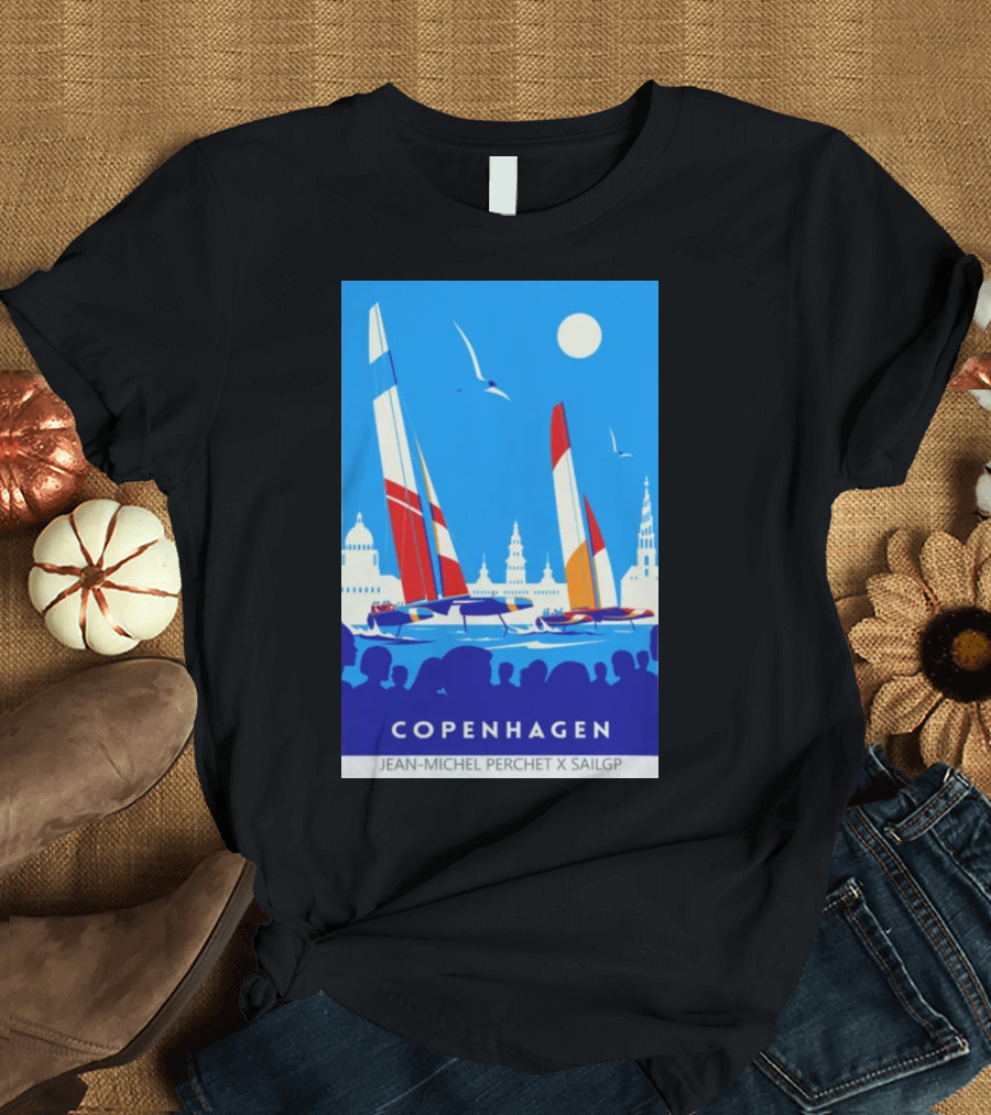 Copenhagen Jean-Michel Perchet x SailGP T-Shirt