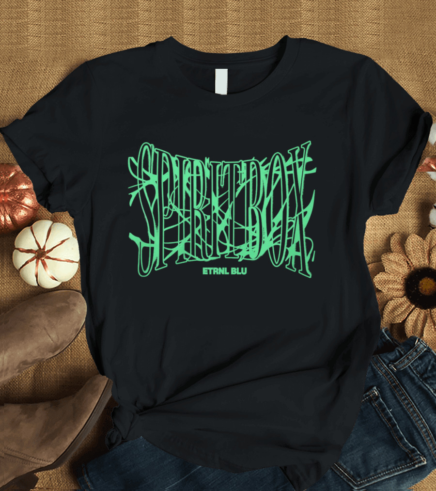 Spiritbox Phosphenetic Etrnl Blu Mineral Black T-Shirt