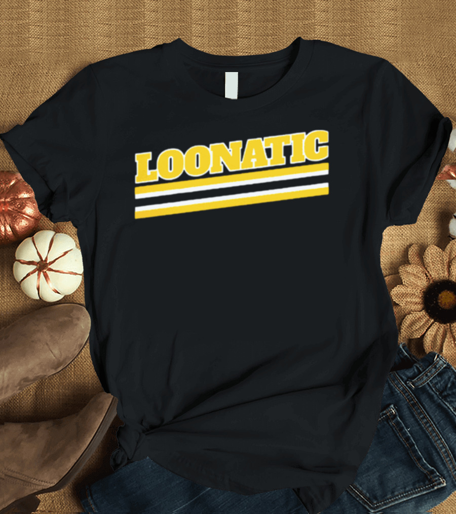 LOONATIC Bold Yellow Stripes T-Shirt