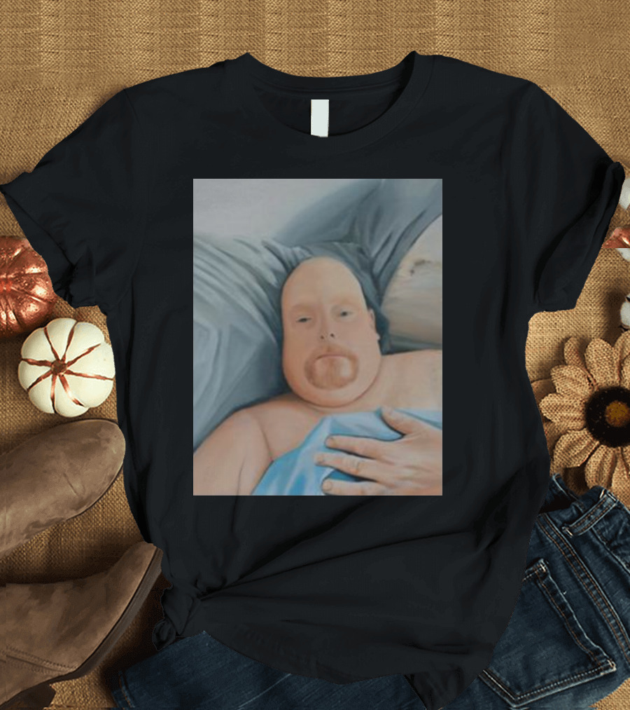 Frank The Tank Lying in Bed T-Shirt
