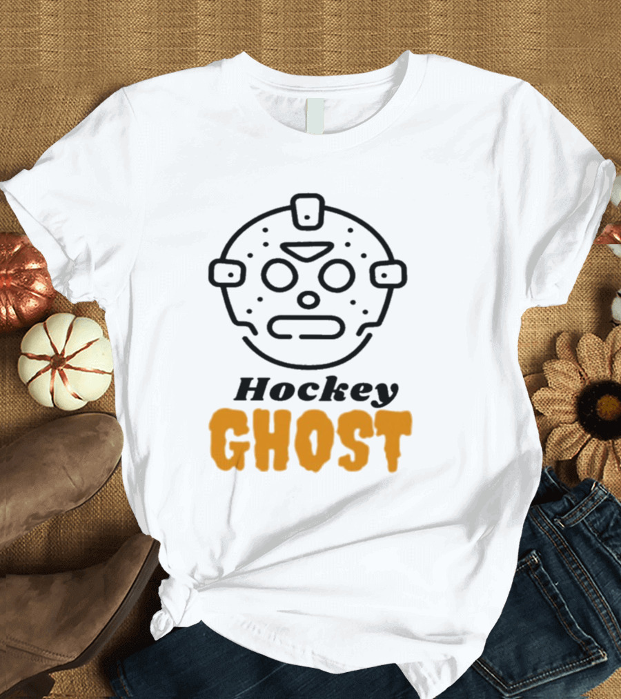 Hockey Ghost Mask Phantom Horror T-Shirt