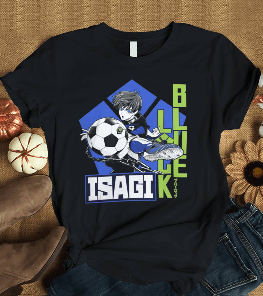 Crunchyroll Store Bluelock Isagi Soccer Star T-Shirt