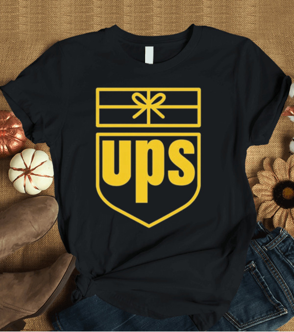 T-Shirt: Fat Kid Deals UPS Logo Parody United Parcel Service T-Shirt Fat Kid Deals UPS Logo Parody United Parcel Service T-Shirt