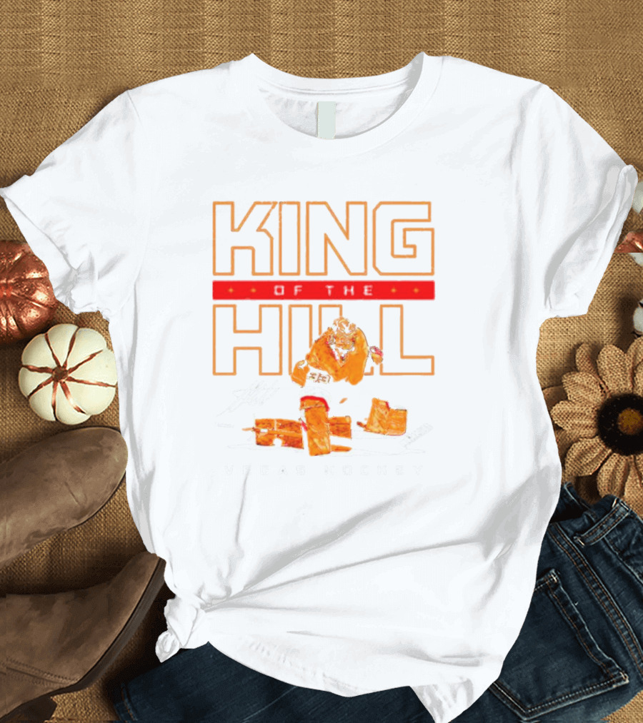 King of the Hill Adin Hill Vegas Hockey Goalie 33 T-Shirt