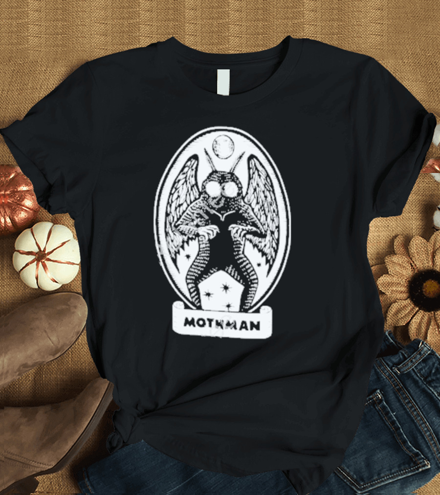 Emery Mothman Celestial Frame T-Shirt