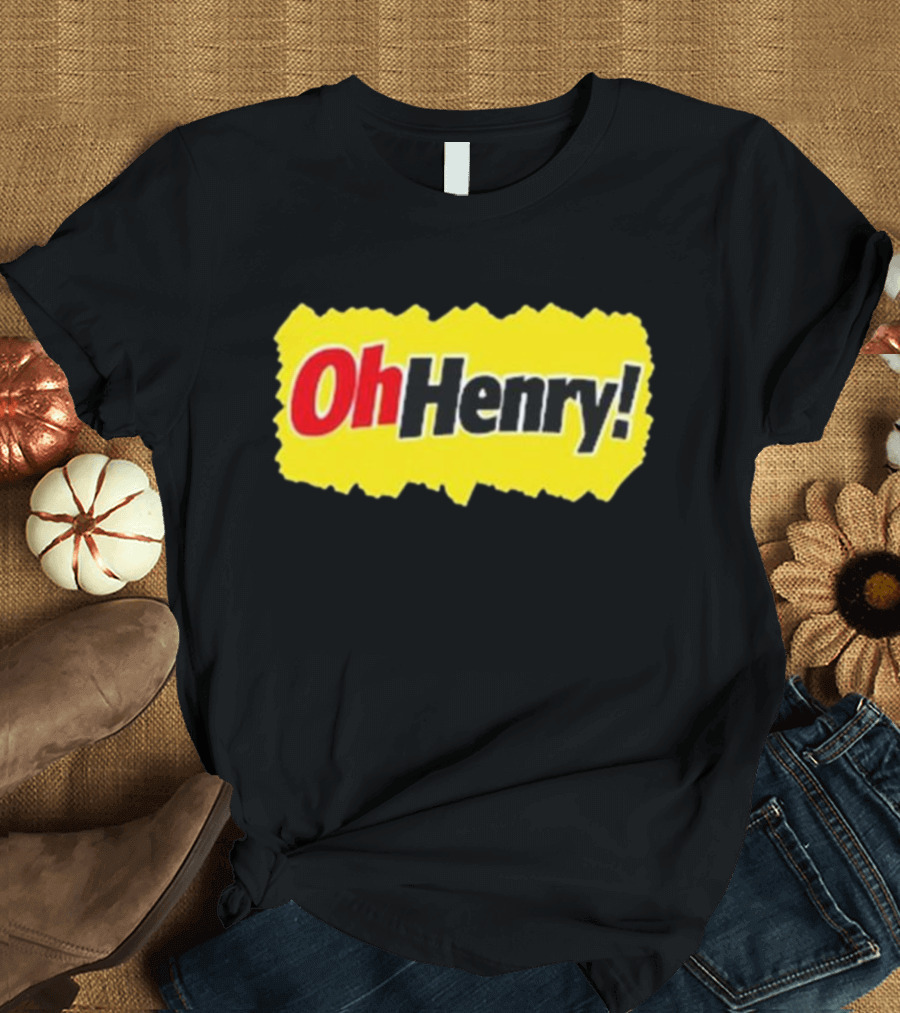 Oh Henry Candy Bar Yellow Wrapper T-Shirt