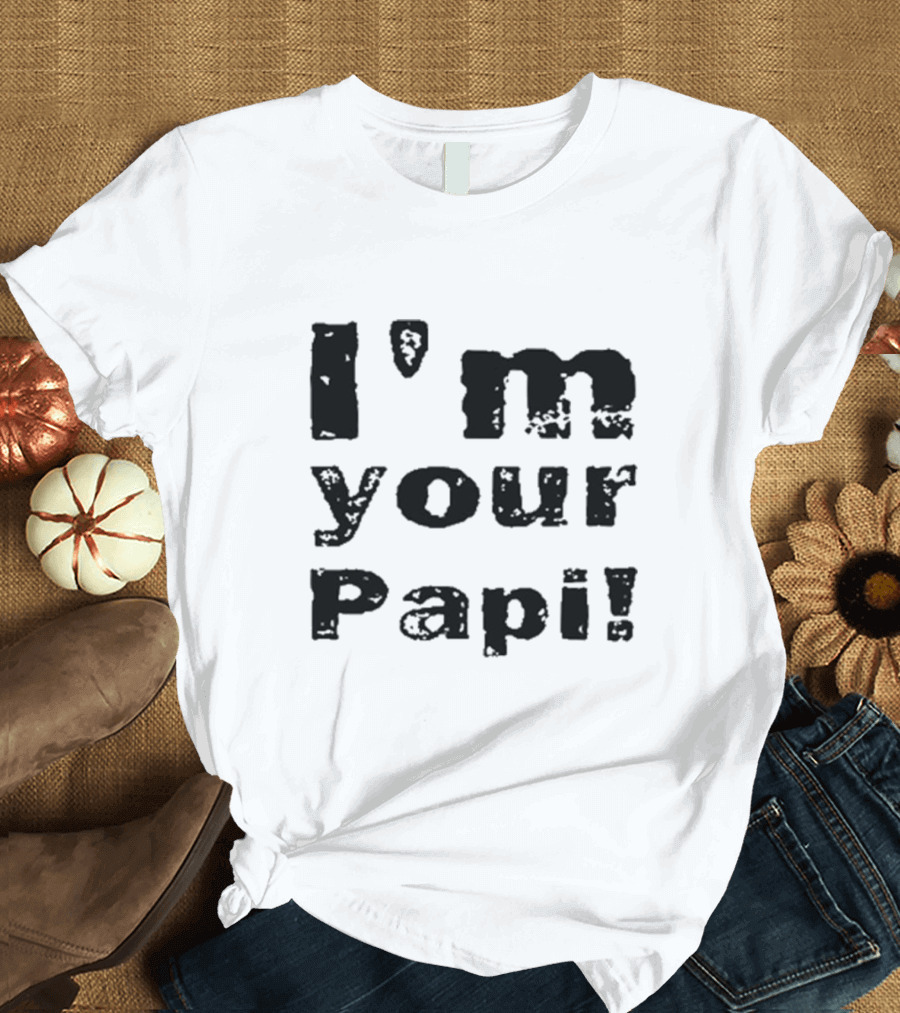 Eddie Guerrero Retro I'm Your Papi Iconic Wrestling Phrase T-Shirt