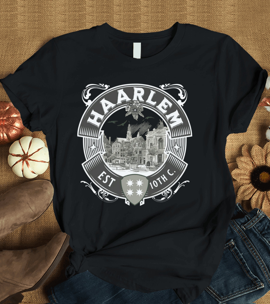 Haarlem Bloemenstad Est 10th C T-Shirt