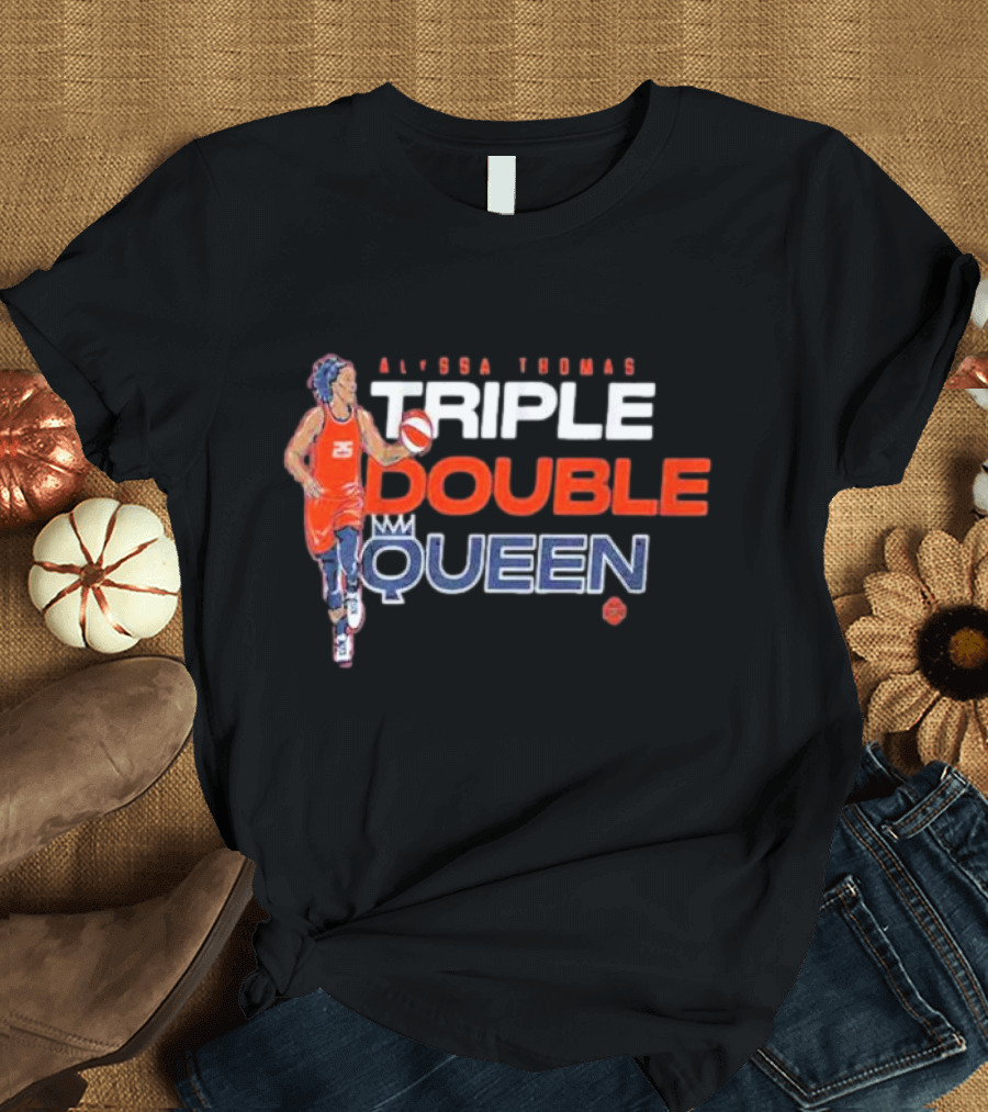 Alyssa Thomas Triple Double Queen Basketball T-Shirt